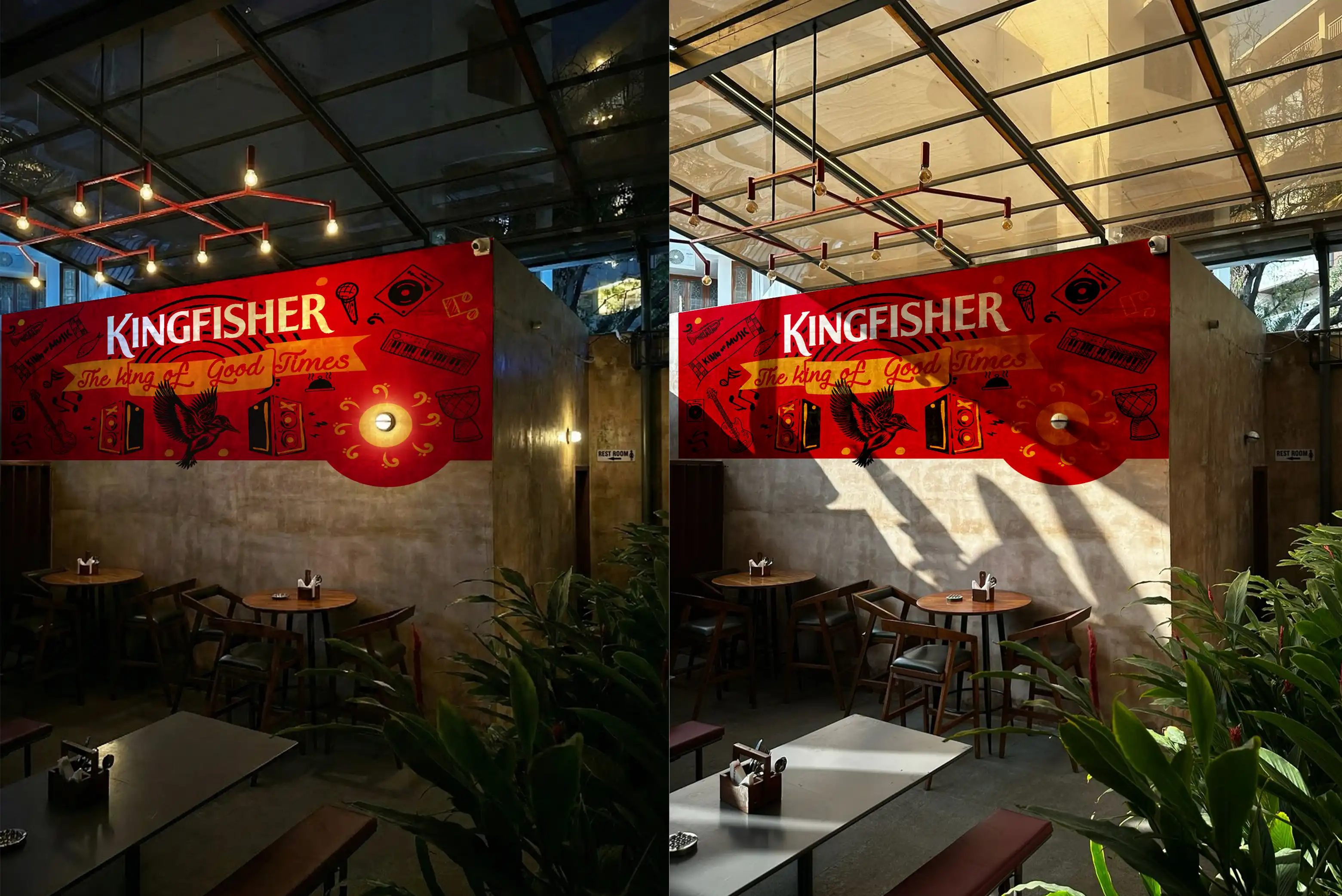 Kingfisher Wallsized Design